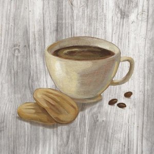 Silvia Vassileva - Coffee Time II on Wood