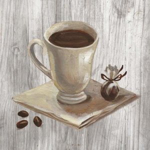 Silvia Vassileva - Coffee Time IV on Wood