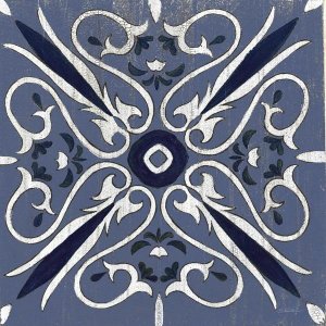 Silvia Vassileva - Oxford I Indigo and Cream