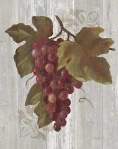 Silvia Vassileva - Autumn Grapes III on Wood