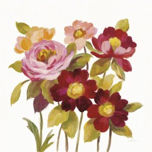 Silvia Vassileva - English Garden IV on White