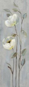 Silvia Vassileva - Neutral Anemone Branches II on Gray