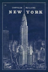 Sue Schlabach - Blueprint Map New York Chrysler Building