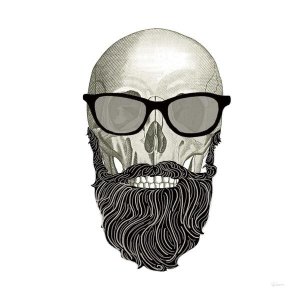 Sue Schlabach - Hipster Skull I