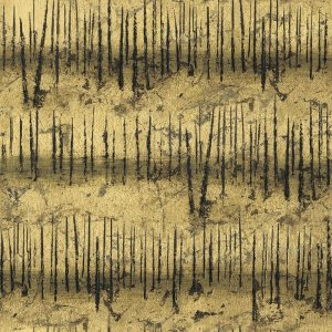 James Wiens - Golden Trees III Taupe Pattern II