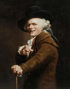 Joseph Ducreux - Portrait of the Artist as a Mocker