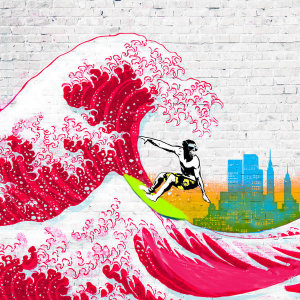 Masterfunk Collective - Surfin' NYC (detail)