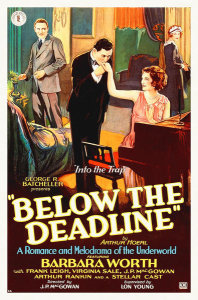 Hollywood Photo Archive - Below The Deadline with Barbara Worth, 1914