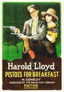 Hollywood Photo Archive - Harold Lloyd, Pistols For Breakfast