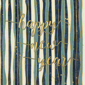 Jess Aiken - Coastal Lace Happy New Year Stripes