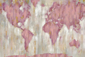 Silvia Vassileva - Blushing World Map v2 Crop