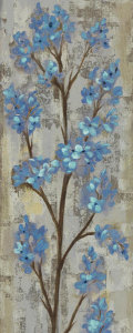 Silvia Vassileva - Almond Branch I Blue Crop