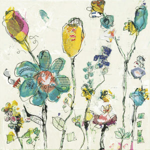 Kellie Day - Doodle Garden Cream