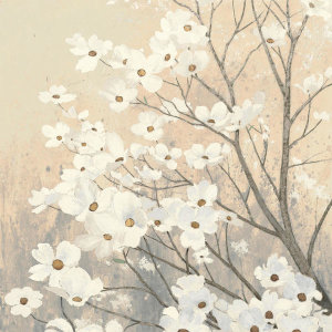 James Wiens - Dogwood Blossoms II Neutral