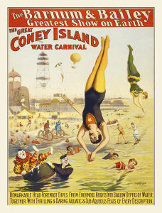 Hollywood Photo Archive - Barnum & Bailey Coney Island Water Carnival 3g10497u