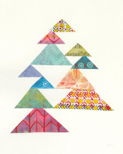 Courtney Prahl - Modern Abstract Triangles I