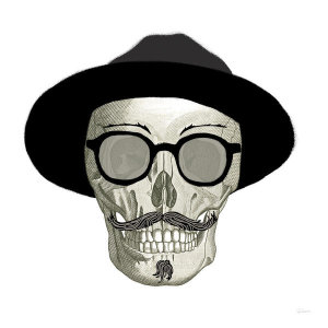 Sue Schlabach - Hipster Skull III