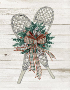 Kathleen Parr McKenna - Holiday Sports on Wood III Luxe