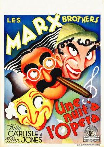 Hollywood Photo Archive - Marx Brothers - French - A Night at the Opera 03