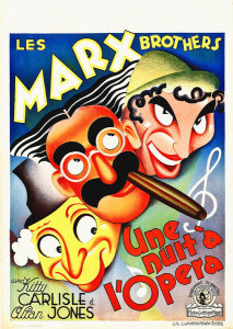 Hollywood Photo Archive - Marx Brothers - French - A Night at the Opera 03