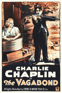 Hollywood Photo Archive - Charlie Chaplin - French - The Vagabond, 1916