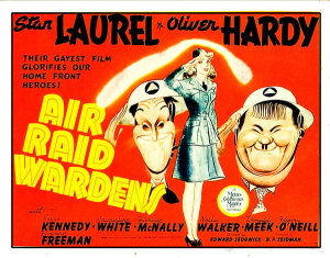 Hollywood Photo Archive - Laurel & Hardy - Air Raid Wardens, 1943