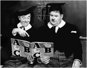 Hollywood Photo Archive - Laurel & Hardy - Chump at Oxford, 1940