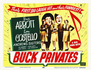 Hollywood Photo Archive - Abbott & Costello - Buck Privates