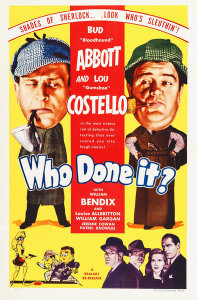 Hollywood Photo Archive - Abbott & Costello - Who Done It