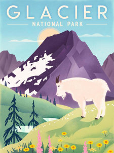 Martin Wickstrom - Glacier National Park - Goat