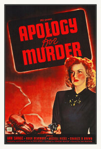 Hollywood Photo Archive - Apology for Murder