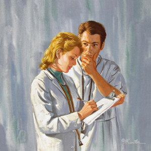 Mort Kunstler - The Doctor's Second Love