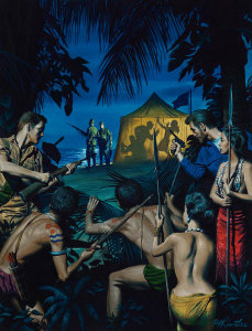 Mort Kunstler - The Happy Prisoner on Wonderful Bride Island