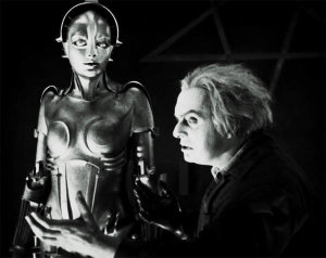 Hollywood Photo Archive - Metropolis - Maria with Rotwang -  Production Still