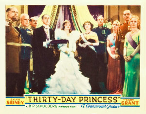 Hollywood Photo Archive - Thirty Day Princess - Lobby Card