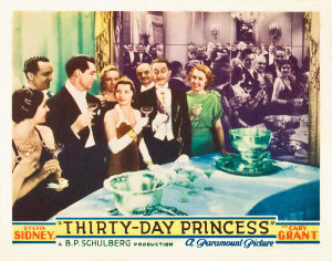 Hollywood Photo Archive - Thirty Day Princess - Lobby Card