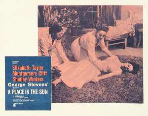 Hollywood Photo Archive - Elizabeth Taylor - A Place in the Sun - Lobby Card