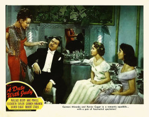 Hollywood Photo Archive - Elizabeth Taylor - A Date with Judy - Lobby Card