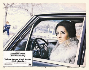 Hollywood Photo Archive - Elizabeth Taylor - Ash Wednesday - Lobby Card