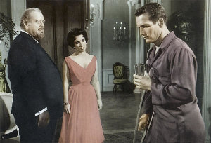 Hollywood Photo Archive - Cat on a Hot Tin Roof - Elizabeth Taylor, Paul Newman and Burl Ives