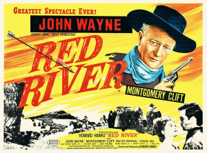 Hollywood Photo Archive - Red River - John Wayne and Montgomery Clift