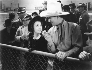 Hollywood Photo Archive - Three Texas Steers - John Wayne