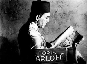 Hollywood Photo Archive - Boris Karloff - Reading a Script