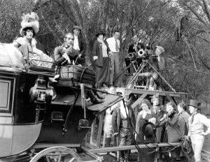 Hollywood Photo Archive - Rudolph Valentino behind the scenes in Beyond the Rocks