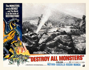 Hollywood Photo Archive - Destroy All Monsters Lobby Card