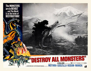 Hollywood Photo Archive - Destroy All Monsters Lobby Card