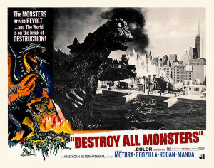 Hollywood Photo Archive - Destroy All Monsters Lobby Card