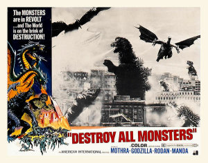 Hollywood Photo Archive - Destroy All Monsters Lobby Card