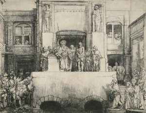 Rembrandt van Rijn - Christ Presented to the People, 1655