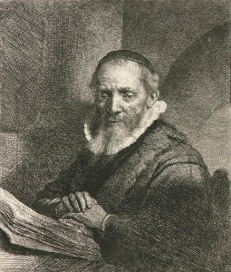 Rembrandt van Rijn - Jan Cornelis Sylvius, Preacher, 1633